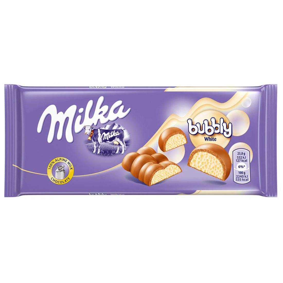 Milka BUBBLE White Chocolate -  UK