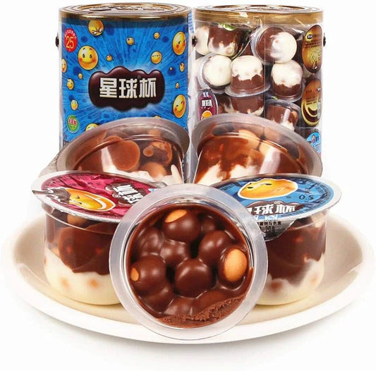 Emoji Chocolate Swirl Cup - TAIWAN (50 Count)