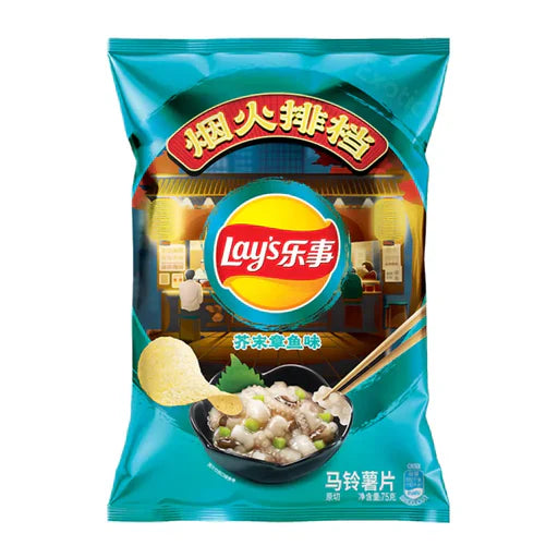 Lays Wasabi Calamari - TAIWAN (22 Count)