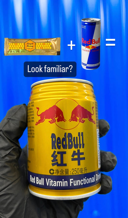 Red Bull x V.I.P. Royal Jelly Honey - MALAYSIA (24 count)