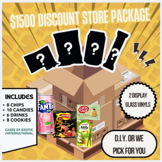 $1,500 - SNACK & SMOKE SHOP Discount (PACKAGE)