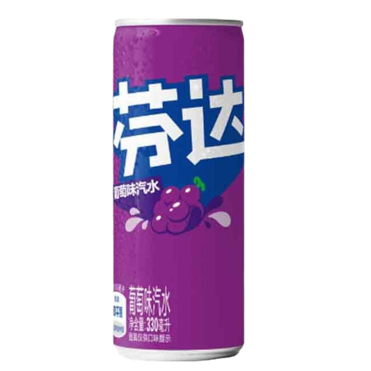 Fanta Grape Squeeze - TAIWAN (24 COUNT)